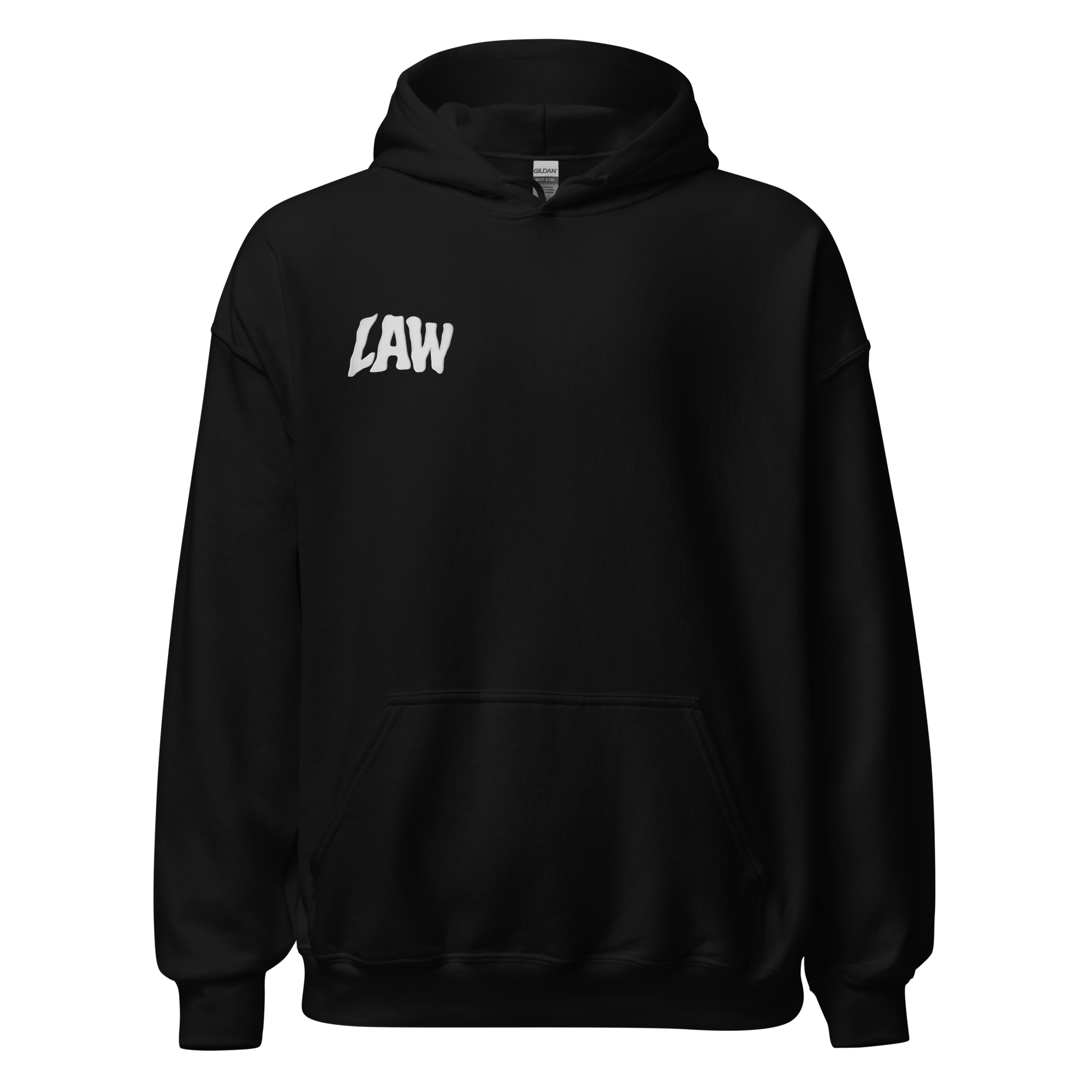 Lost And Found Hoodie Black față