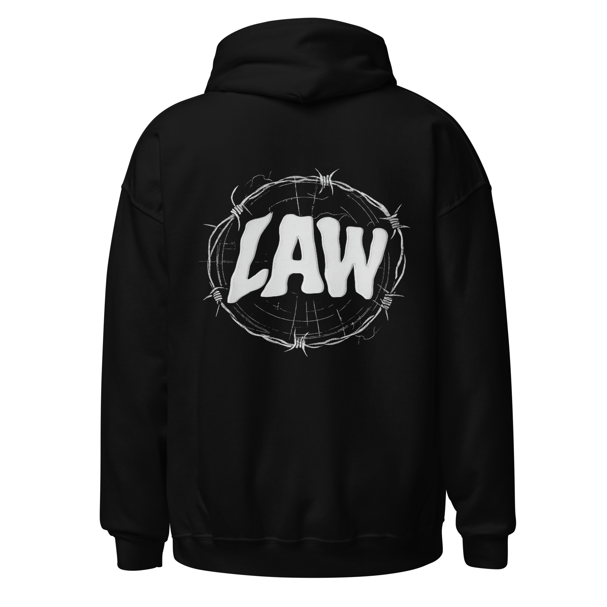 Lost And Found Hoodie Black spate