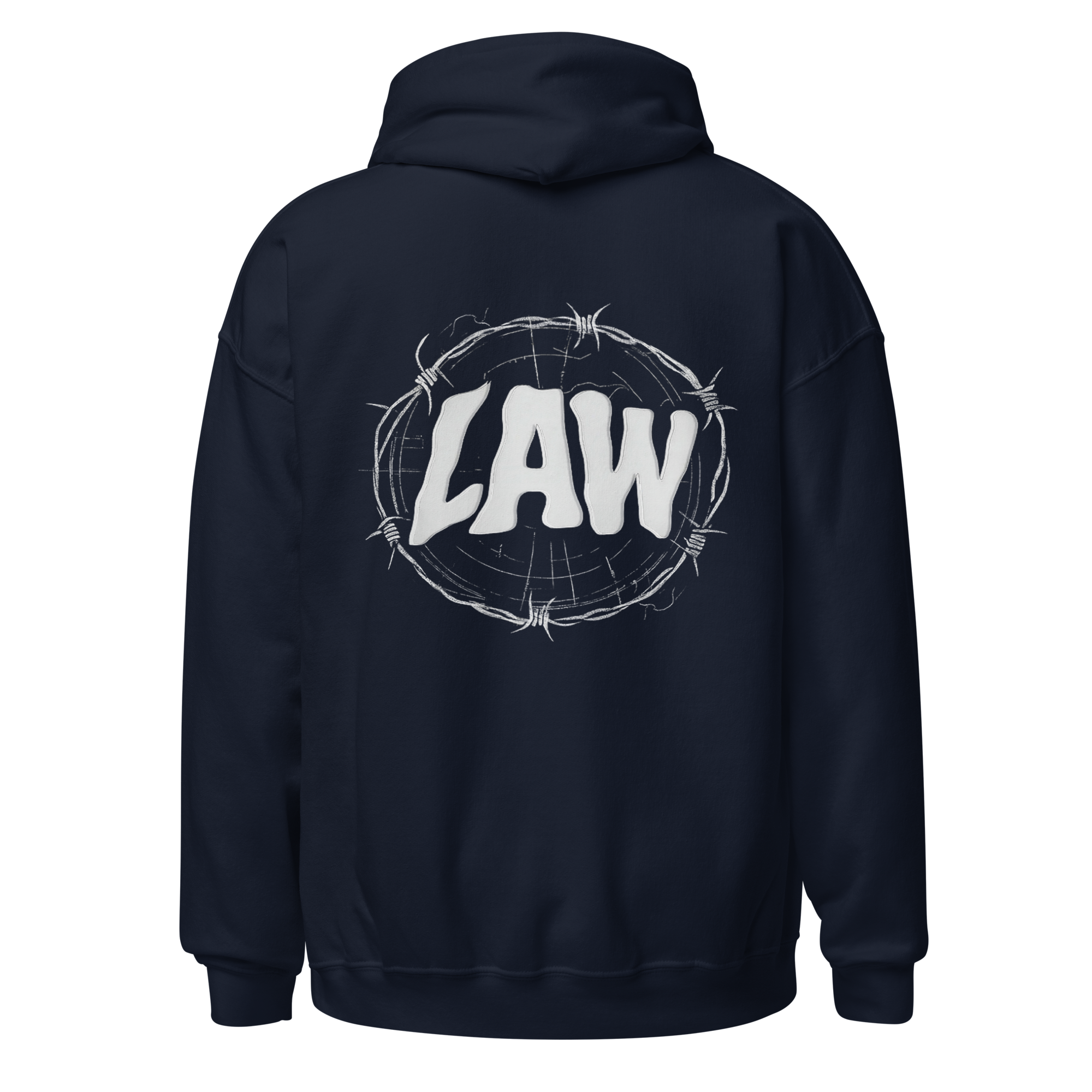 Lost And Found Hoodie Navy spate